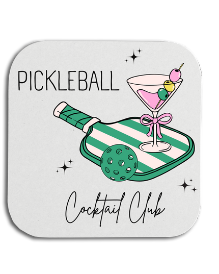 Pickleball Coasters