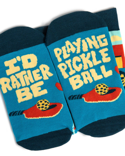 I'd Rather Be Playing Pickleball Socks