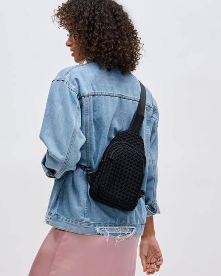 Beyond The Horizon - Woven Neoprene Sling Backpack