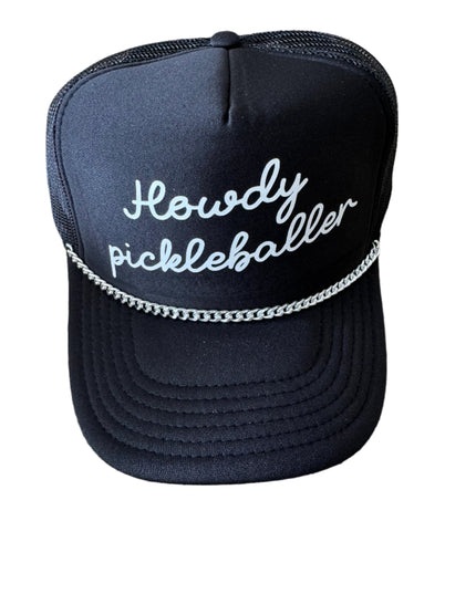 Howdy Pickleballer Trucker Hat