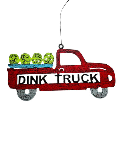 Pickleball Dink Truck Ornament