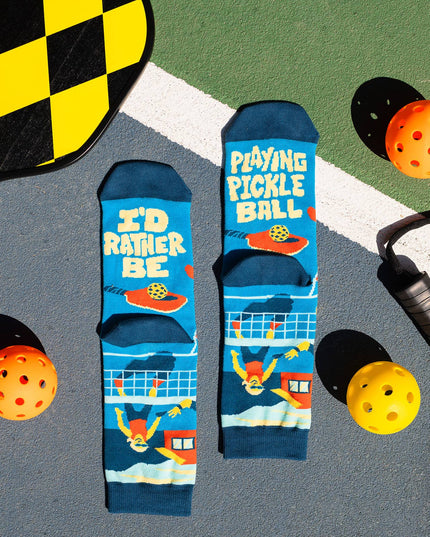 I'd Rather Be Playing Pickleball Socks