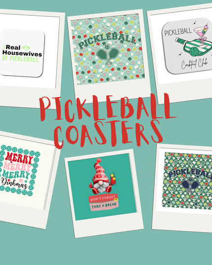 Pickleball Coasters